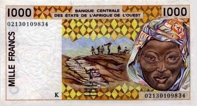 Billet de collection Etats Afrique de l'ouest Sénégal 1000 francs année 2002 pick 711l UNC